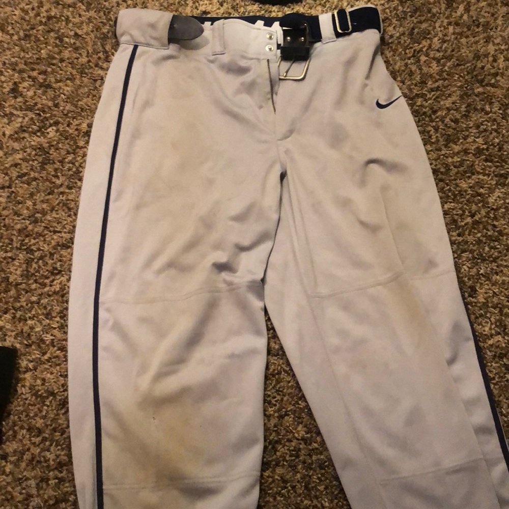 Nike Dri-fit Baseball pants and belt